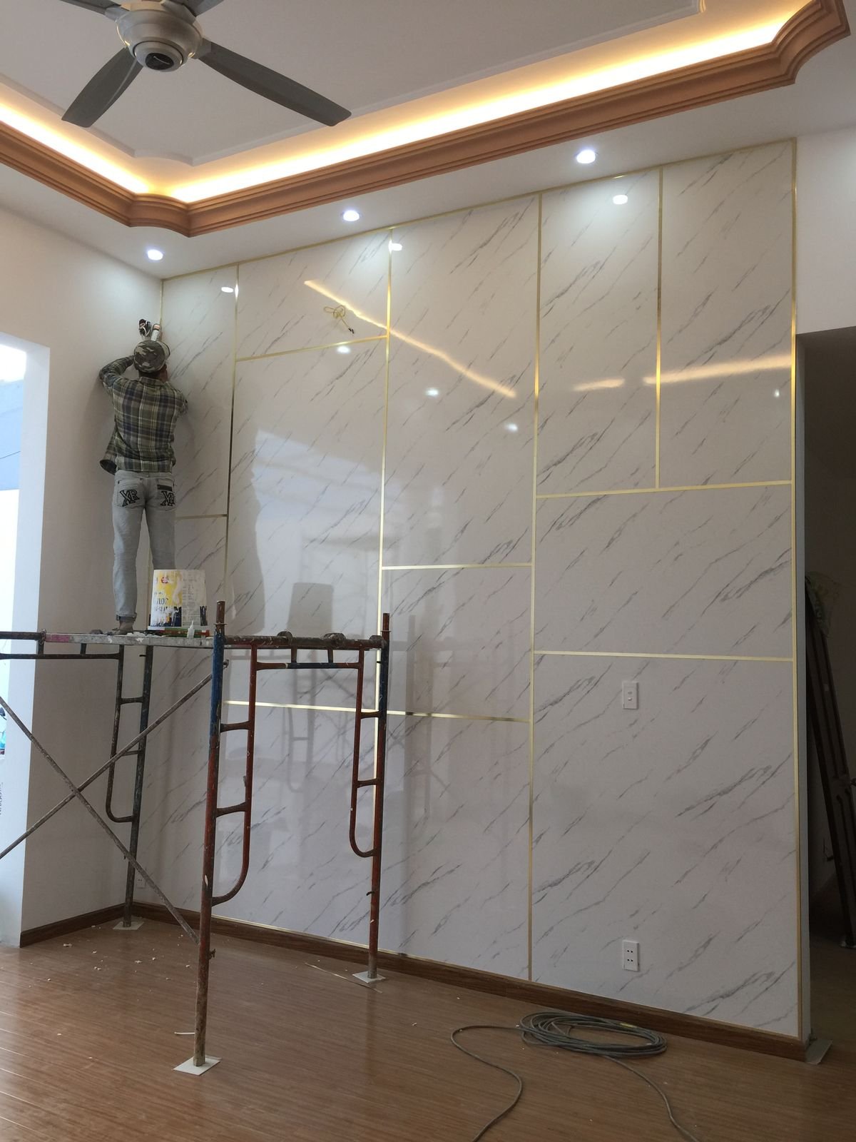 PVC Sheet Wall - 